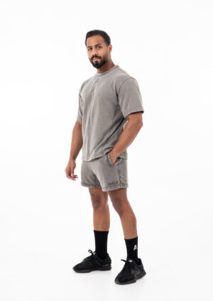 Short Pant – Acid Wash Effect - Charcoal