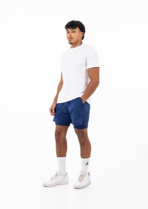 Short Pant  - Dual-Layer - Dark Navy