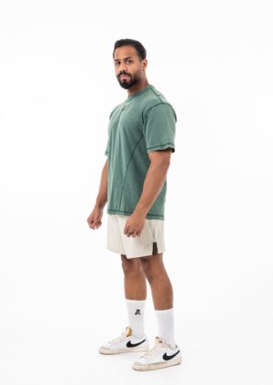 Short Pant  - Taslan Fabric - Beige