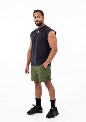 Short Pant  - Taslan Fabric - Dark Olive