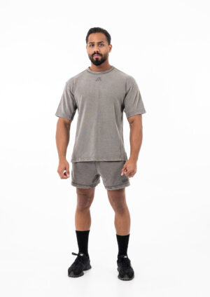 T-Shirt – Acid Wash Effect - Charcoal